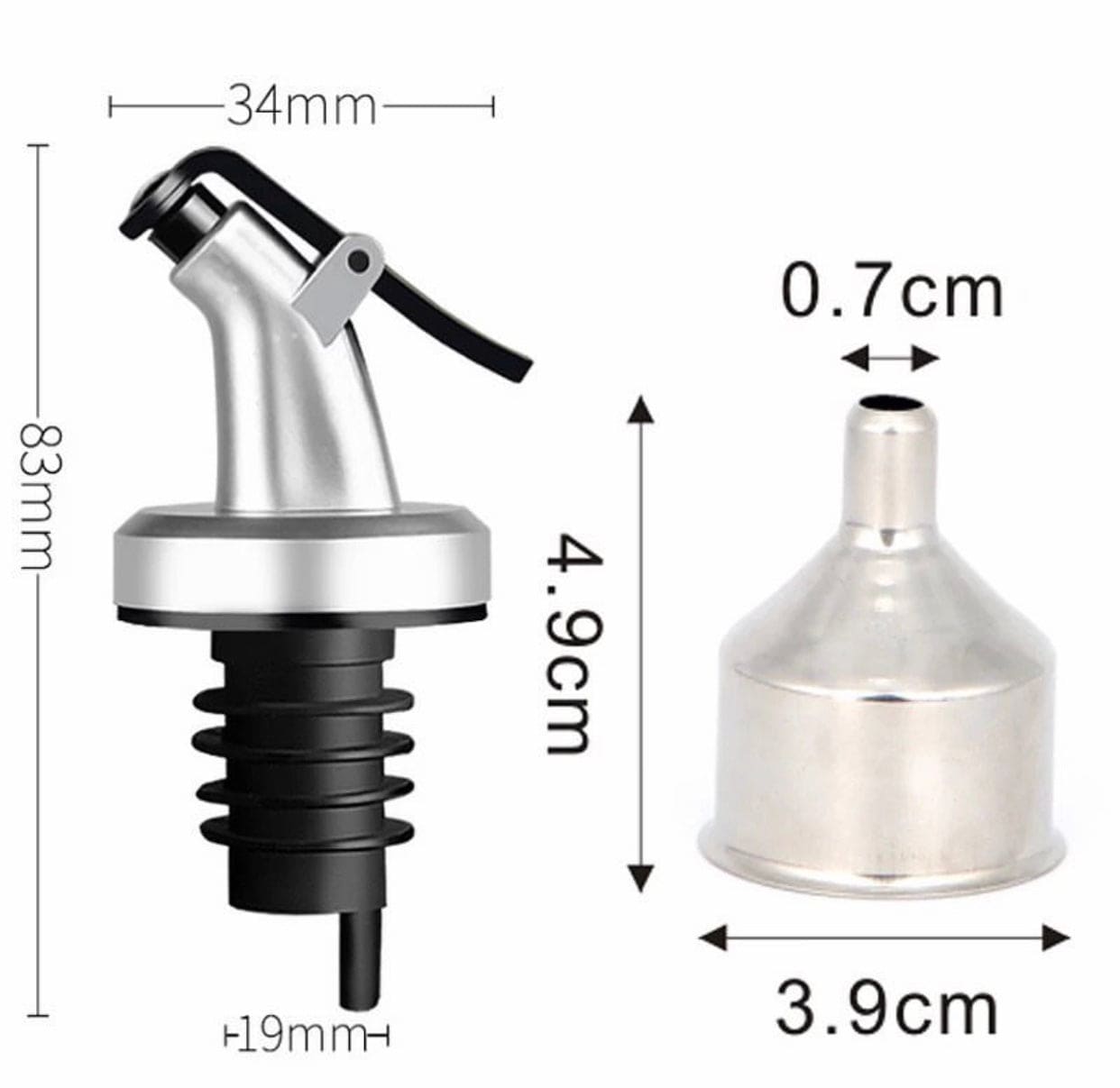 Glass Steel Oil Bottle, Leak Proof Soy Sauce Vinegar Dispenser, Kitchen Cooking Tool, Oil Pourer Bottle For Cooking, Large-capacity Automatically Open ABS Olive Oil Glass Bottle Glass Steel Oil Bottle, Leak Proof Soy Sauce Vinegar Dispenser, Kitchen Cooking Tool, Oil Pourer Bottle For Cooking, Large-capacity Automatically Open ABS Olive Oil Glass Bottle